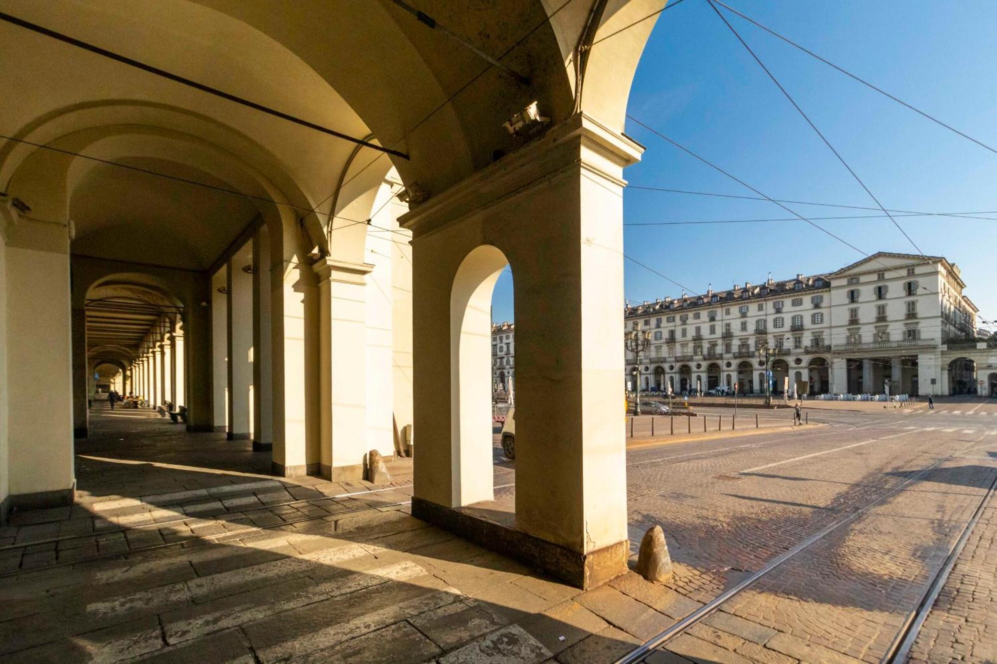 Il Salotto Di Torino Centrale In Piazza Vittorio Exteriér fotografie